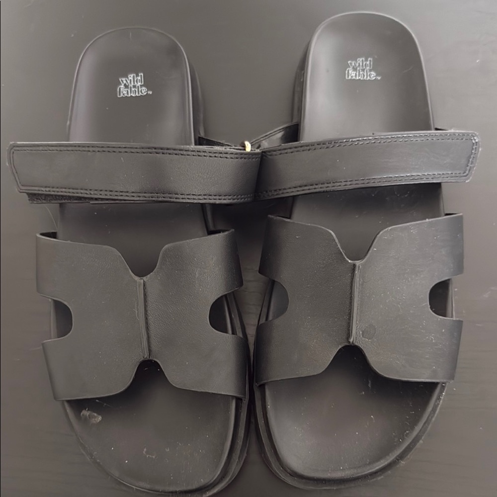 Wild Fable black sandal
